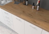 Dąb lancelot blat kuchenny wizualizacja