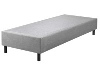 Łóżko hotelowe niskie możliwość łączenia BOX szare