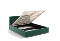 łóżko 140x200 z pojemnikiem do sypialni tapicerowane jednoosobowe młodzieżowe Katia internetowy sklep meblowy BIRDMEBLE