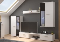 Meblościanka pod telewizor Salsa WH01 Biały