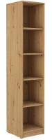 Regał biurowy otwarty 40 cm Malta 109 Dąb Artisan