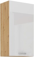 Szafka wisząca kuchenna w kolorze biały/dąb artisan kolekcja ARTISAN HG 45 G-90 1F