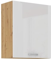 Szafka kuchenna górna w kolorze biały/dąb artisan kolekcja ARTISAN HG 60 G-72 1F