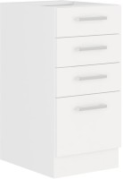 Szafka kuchenna dolna z 4 szufladami EKO 40 D 4S Biały