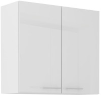 Szafka kuchenna dwudrzwiowa górna LARA 80 G-72 2F Biały/Biały