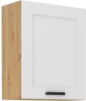 Górna szafka wisząca do kuchni z kolekcji LUNA 60 G-72 1F Dąb artisan/Biały