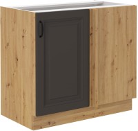 Szafka kuchenna dolna narożna STILO 105 ND 1F Grafit/Artisan dostawna