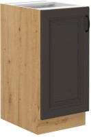 Szafka 40 D 1F  kuchenna dolna STILO Grafit/Artisan