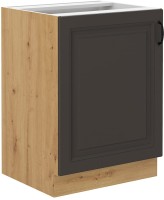 Szafka kuchenna STILO 60 D 1F dolna Grafit/Artisan