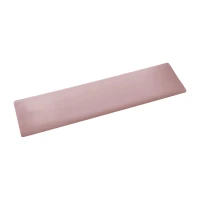Panel ścienny tapicerowany 3D o wymiarze 60x15 wezgłowie w kolorze różowym.
