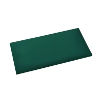 Panel ścienny tapicerowany 3D o wymiarze 50x20 wezgłowie w kolorze zielonym.