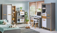 Aranżacja mebli z kolekcją Werso do pokoju młodzieżowego