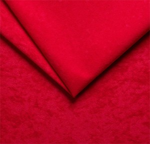 Tkanina Suedine 84 Czerwony