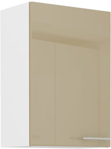 Szafka kuchenna wisząca górna LARA 50 G-72 1F Cappucino/Biały