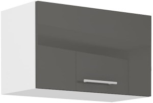Szafka kuchenna wisząca górna LARA 60 GU-36 1F Grafit/Biały