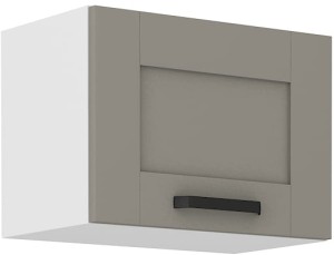 Szafka kuchenna wisząca górna LUNA 50 GU-36 1F Gliniasty Szary/Biały
