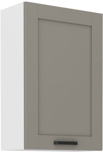 Szafka kuchenna wisząca górna LUNA 60 G-90 1F Gliniasty Szary/Biały