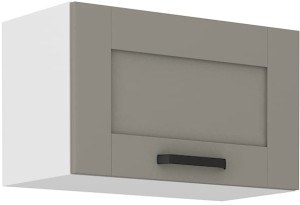 Szafka kuchenna wisząca górna LUNA 60 GU-36 1F Gliniasty Szary/Biały