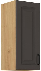 Szafka kuchenna wisząca górna STILO 30 G-72 1F Grafit/Artisan