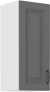 Szafka kuchenna wisząca górna STILO 30 G-72 1F Szary/Biały