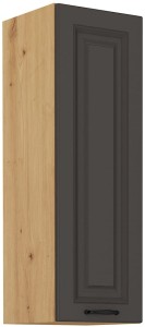 Szafka kuchenna wisząca górna STILO 30 G-90 1F Grafit/Artisan