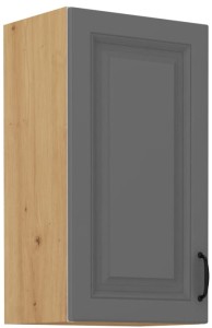 Szafka kuchenna wisząca górna STILO 40 G-72 1F Szary/Dąb Artisan