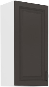 Szafka kuchenna wisząca górna STILO 45 G-90 1F Grafit/Biały
