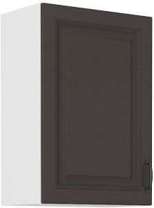 Szafka kuchenna wisząca górna STILO 50 G-72 1F Grafit/Biały