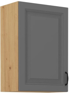 Szafka kuchenna wisząca górna STILO 50 G-72 1F Szary/Dąb Artisan