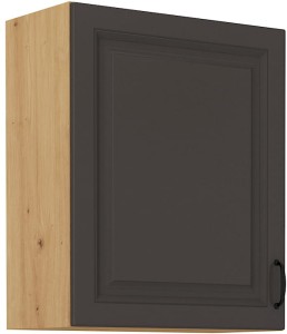 Szafka kuchenna wisząca górna STILO 60 G-72 1F Grafit/Artisan