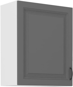 Szafka kuchenna wisząca górna STILO 60 G-72 1F Szary/Biały