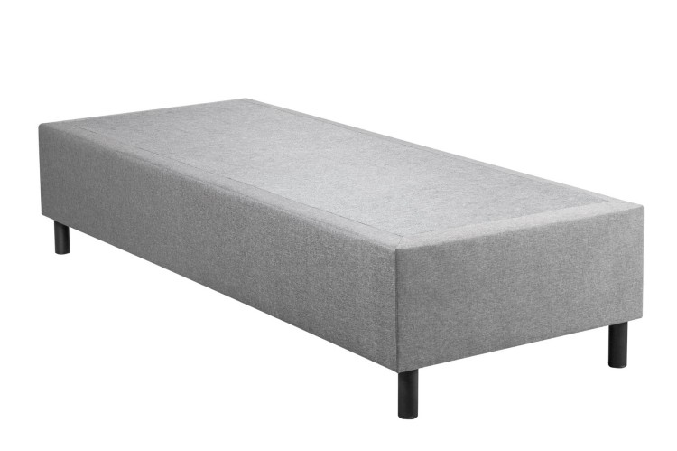 Łóżko hotelowe BOX szare łączenia