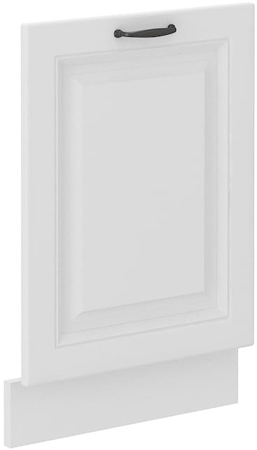 Front do zmywarki Biały/Biały z panelem zakrytym STILO 45 cm