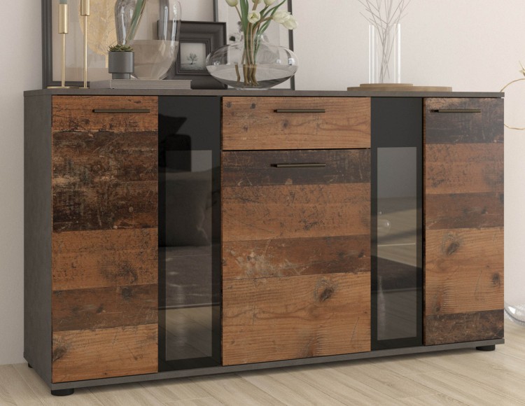 Komoda z szufladą Salsa OLDMAT20 3D 1S Old Style/Matera