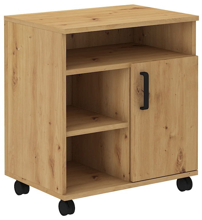 Kontenerek pod biurko na kółkach Malta 230 Dąb Artisan