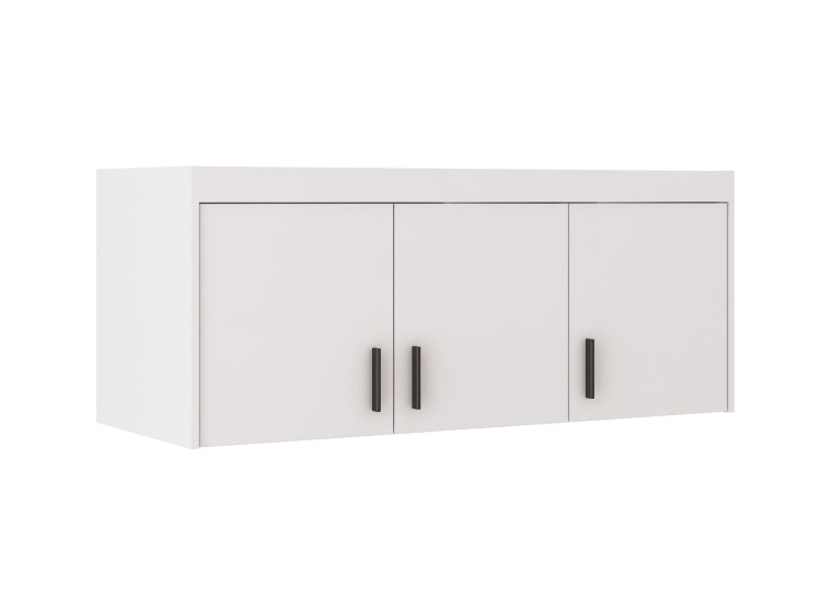 Nadstawka do szafy trzydrzwiowej Elena NAEL WH03 Biały