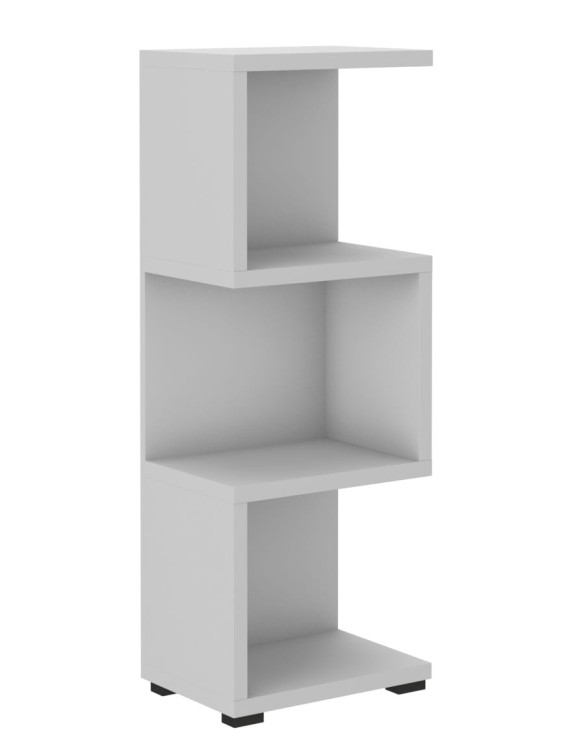 Regał otwarty niski 112 cm More 02 Szary