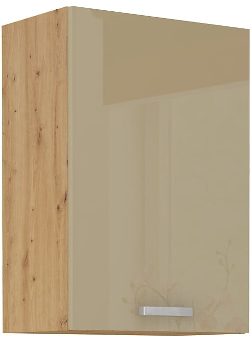 Szafka wisząca kuchenna w kolorze cappucino/dąb artisan kolekcja ARTISAN HG 50 G-72 1F