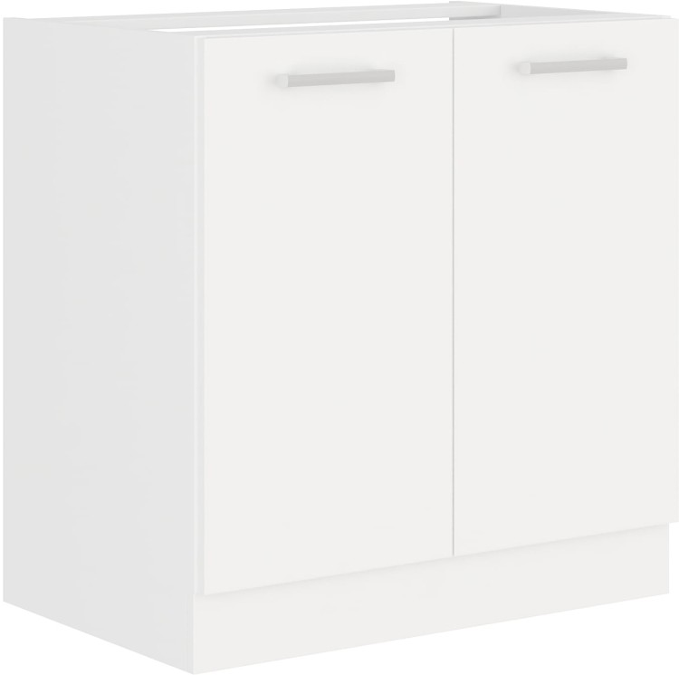 Szafka kuchenna dolna pod zlew EKO 80 ZL 2F BB Biały