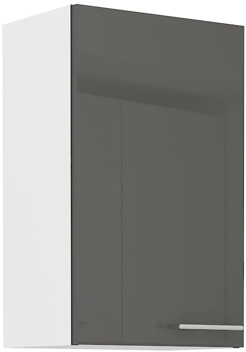Szafka kuchenna wisząca górna LARA 45 G-72 2F Grafit/Biały