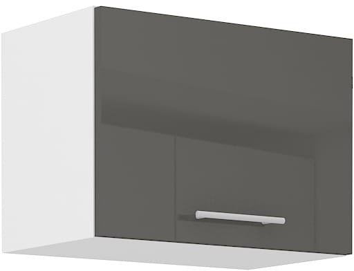 Szafka kuchenna uchylna górna LARA 50 GU-36 1F Grafit/Biały