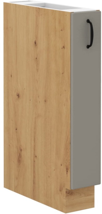 Szafka STILO 15 D CARGO Gliniasty Szary/Dąb Artisan kuchenna dolna z szufladą