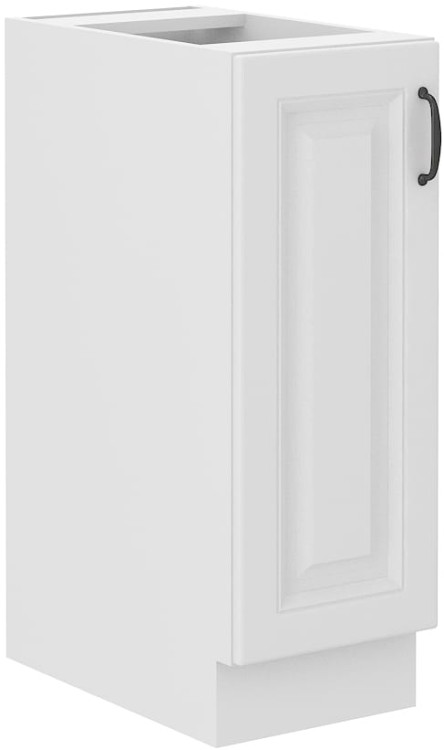 Szafka STILO 30 D CARGO kuchenna dolna z szufladą  Biały/Biały