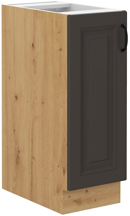 Szafka kuchenna STILO 30 D CARGO dolna z szufladą Grafit/Artisan