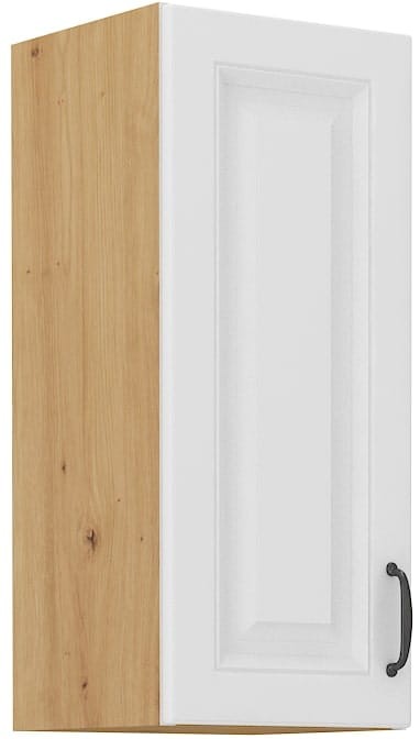 Szafka kuchenna  STILO 30 G-72 1F Biały/Dąb Artisan wisząca górna