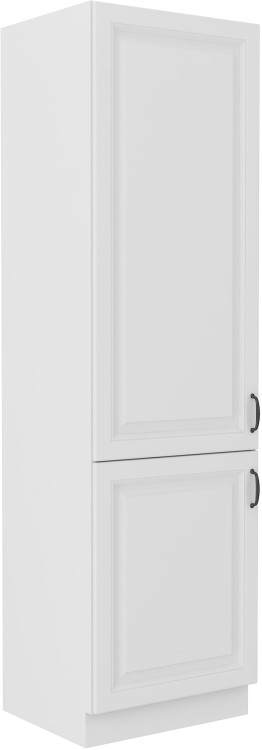 słupek  do kuchni STILO 60 DK-210 2 F Biały/Biały