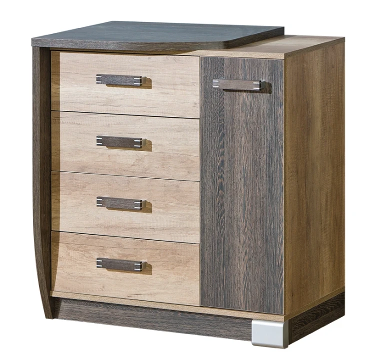 Komoda z szufladami do sypialni 80 cm kolekcja romero