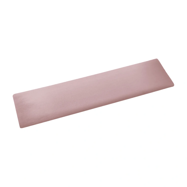 Panel ścienny tapicerowany 3D o wymiarze 60x15 wezgłowie w kolorze różowym.