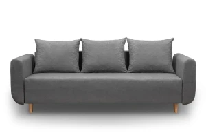 Sofa kanapa z funkcją spania Lugo PLUS Szara