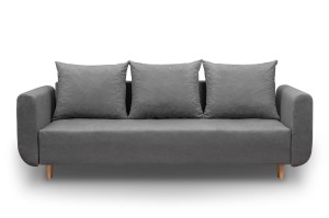 Sofa kanapa rozkładana Lugo Szara
